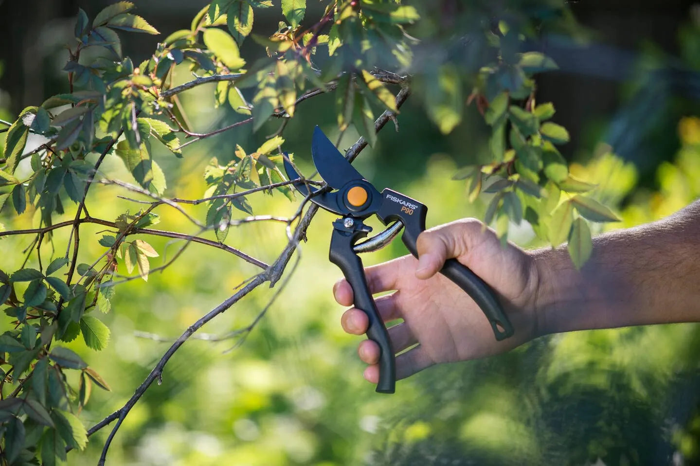 FORBICI DA POTA BYPASS 'GARDEN PRO P90' FISKARS 23 cm