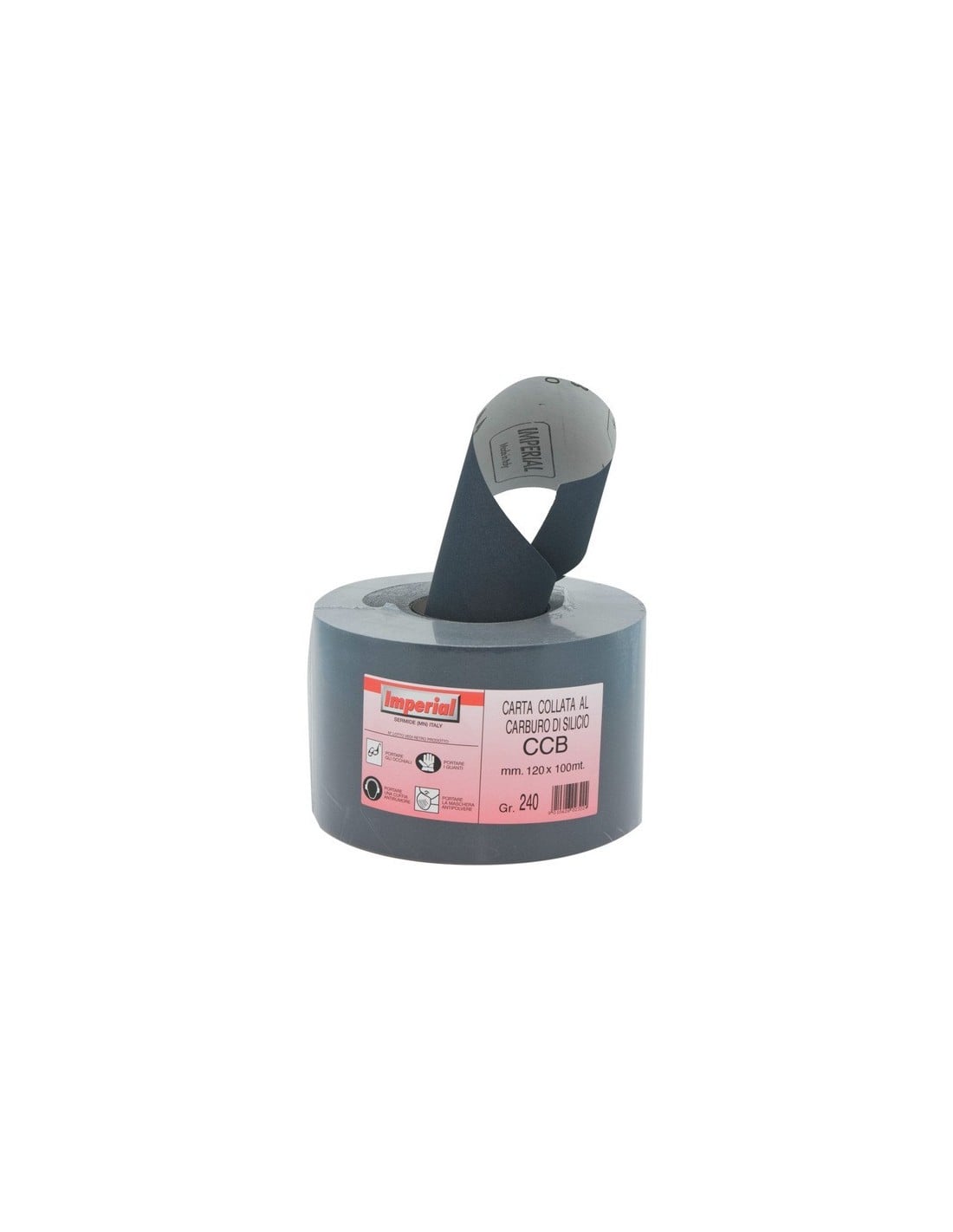 PAPIER ABRASIF « CCB » Grain 400 – rouleau 120 mm x 100 m