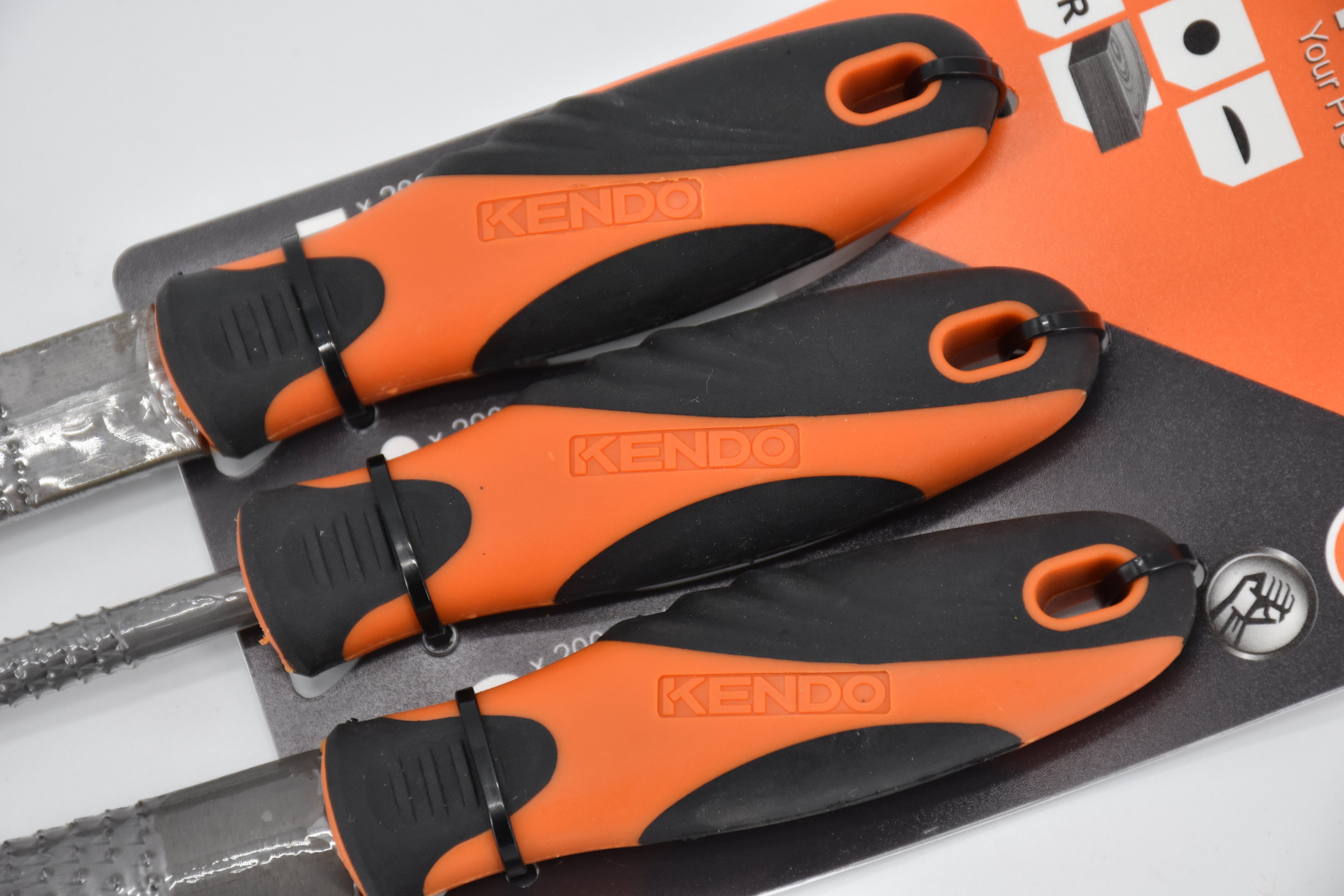 SET RASPE MANICATE KENDO 200 mm - confezione 3 pezzi