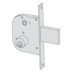 SERRATURA DA INFILARE PER CANCELLI ART. 42310 CISA E50 - Scatola 84,5x95 mm