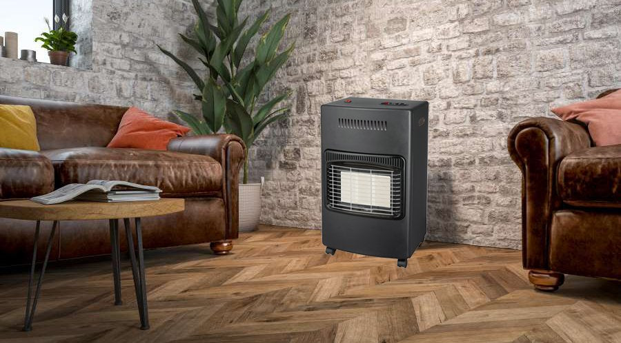 GAS-INFRAROT-HEIZOFEN MIT LÜFTER CARDINALE 4200 Watt