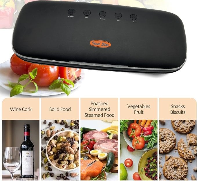 MACHINE SOUS VIDE « ASTRID » CARDINAL 100 Watts - Couleur noire