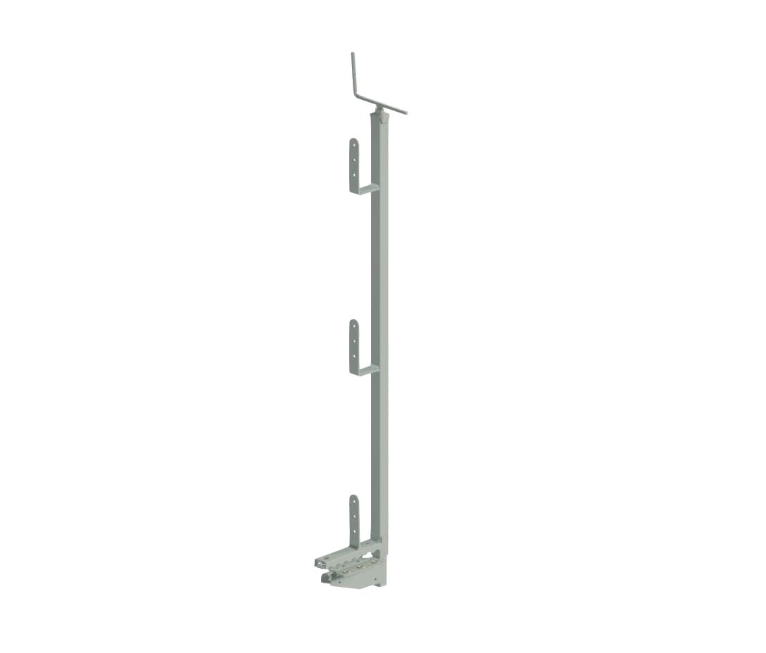 GARDE-CORPS UNIVERSEL À BASCULE mm 155x30x1145 h