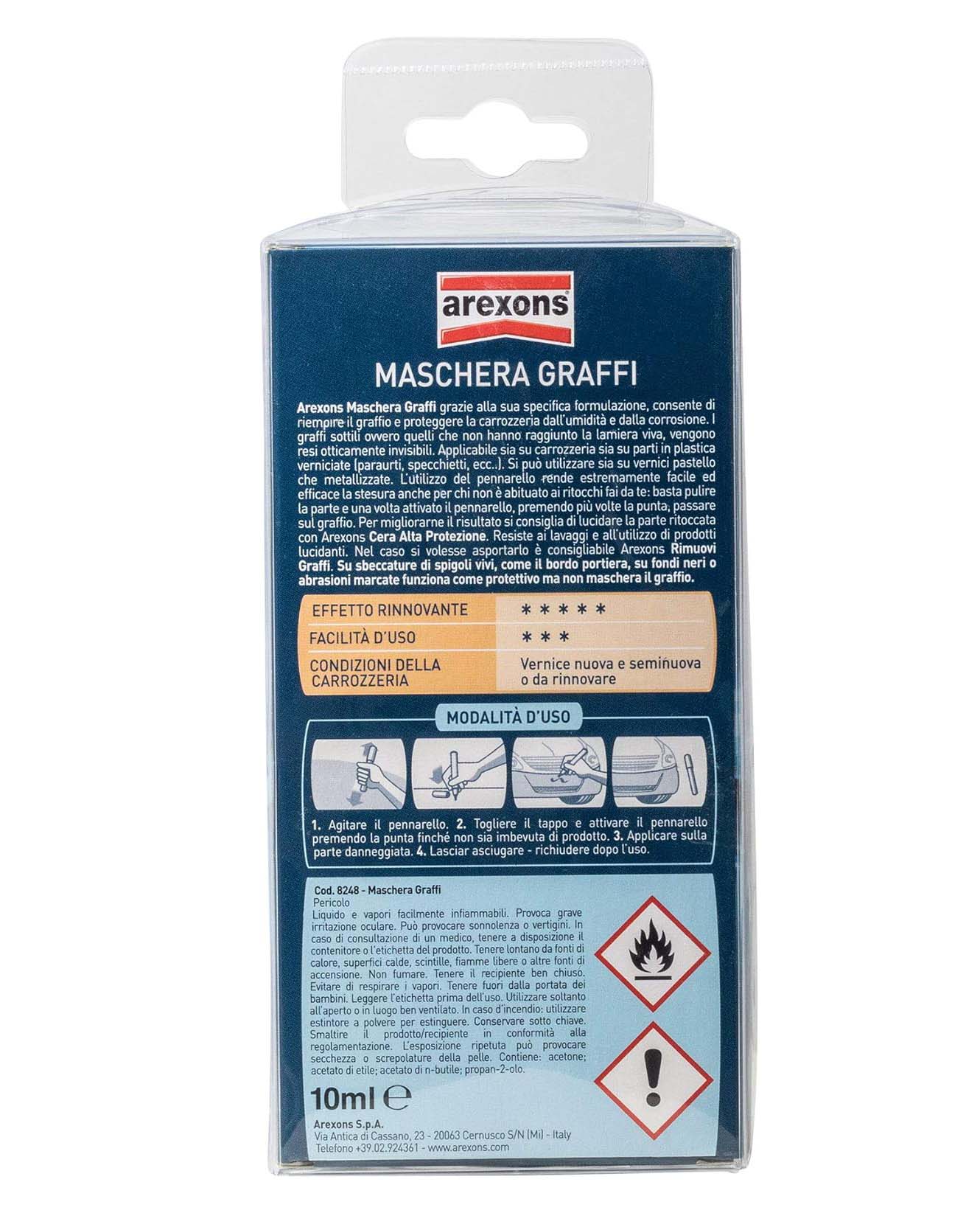 MASCHERA GRAFFI AREXONS