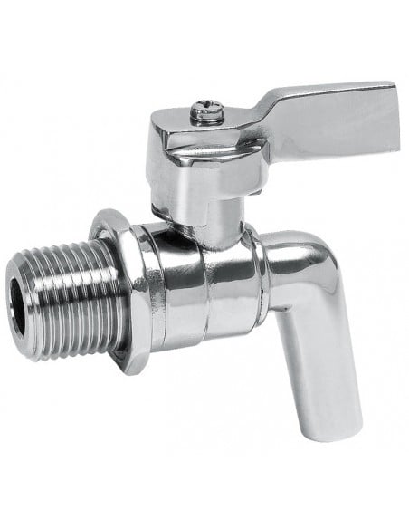 ROBINET À BOISSEAU SPHÉRIQUE EN INOX POUR RÉSERVOIR 3/4"
