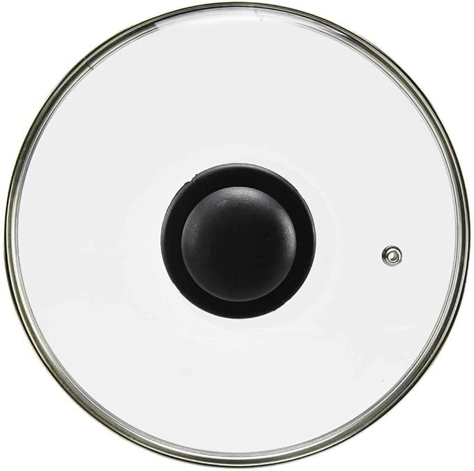 COPERCHIO IN VETRO CON POMOLO Ø 32 cm
