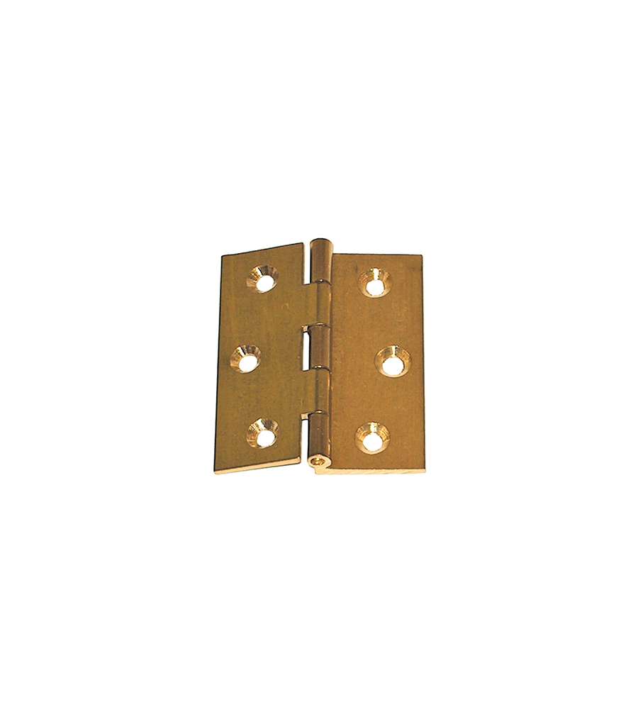 CHARNIÈRE FRAISÉE DEMI-COLLIER 40x35 mm - Bronzé