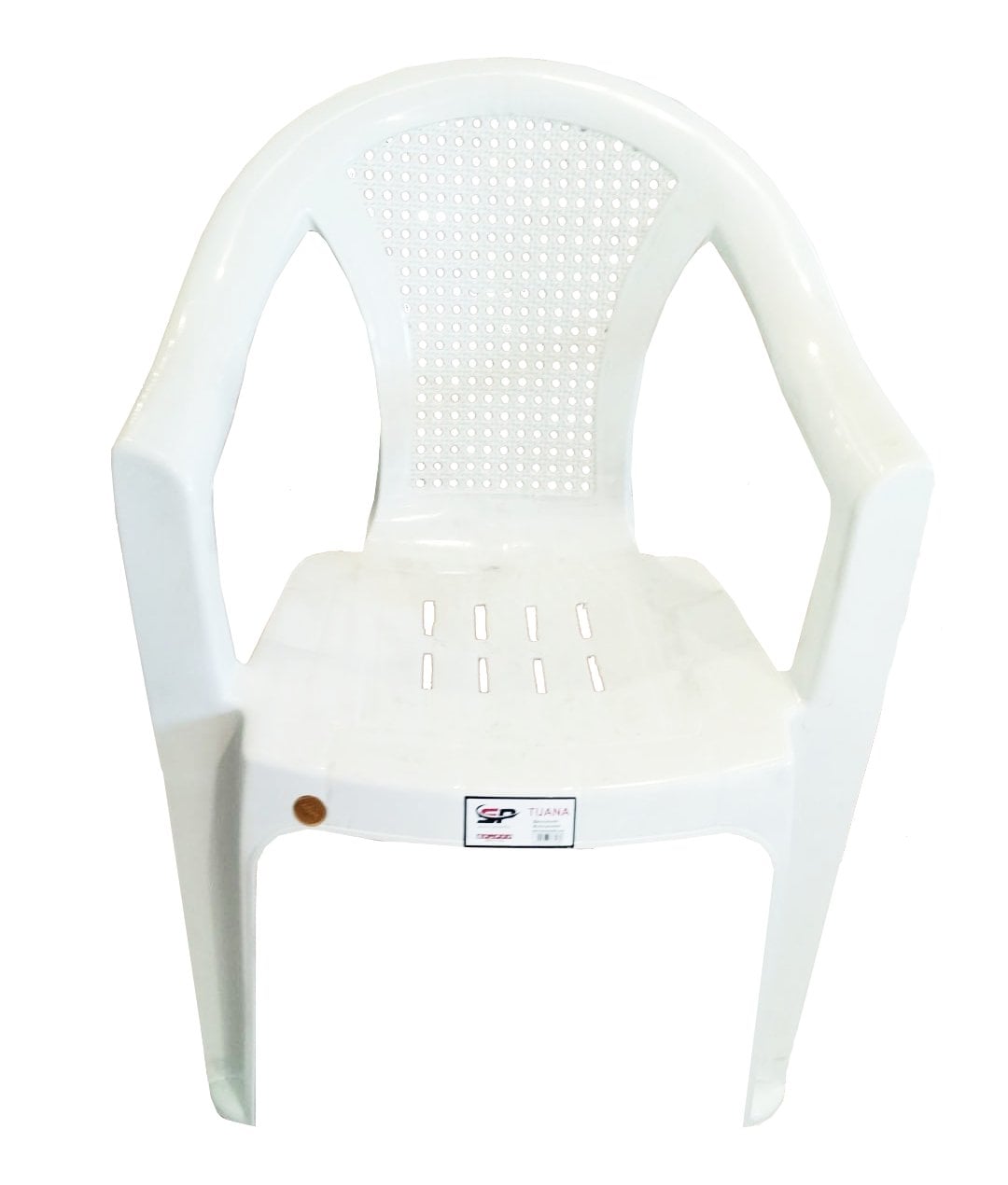 STAPELSTUHL 45x53x77h cm - Farbe Weiß