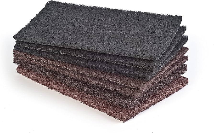 TAMPONE TESSUTO NON TESSUTO ABRASIVO 120x280 mm - grana fine