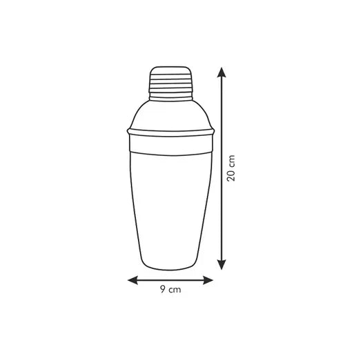 SHAKER 'PRESTO' Ø 9 x 20 cm - Capacità 500 ml