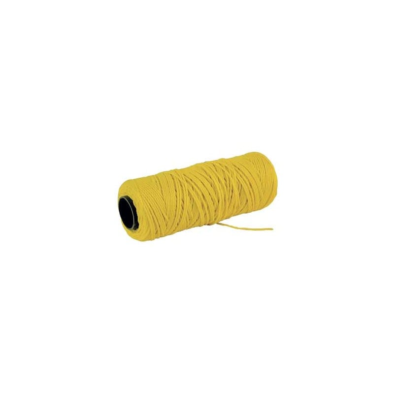 FILO DA MURATORE EXTRA POLIPROPILENE GIALLO 100 mt