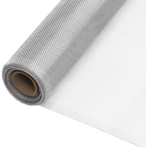 TREILLIS POUR MOUSTIQUAIRE EN ALUMINIUM 63 H. 150 cm - Rouleau 30 mt
