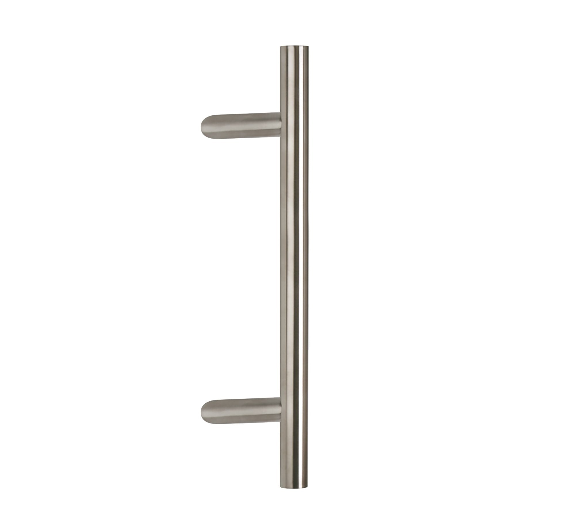 MANIGLIONE INOX INCLINATO 'ARIZONA' Ø 30x500 mm, Inter. 350 mm - Colore Inox satinato