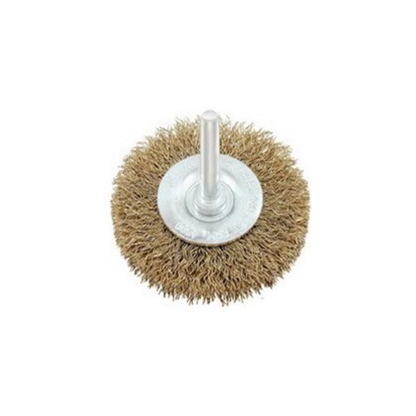 SPAZZOLA CIRCOLARE IDEAL STAR CON GAMBO Ø 50 mm