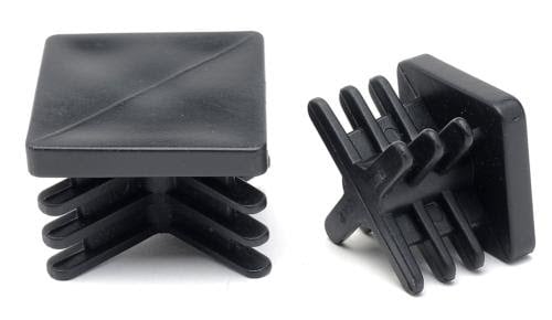 PUNTALE ALETTATO QUADRO 35x35 mm