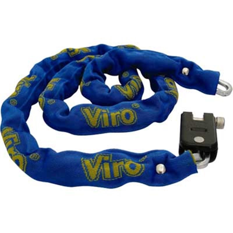 LUCCHETTO CON CATENA 'SUPERMORSO' VIRO 7 mm x 120 cm