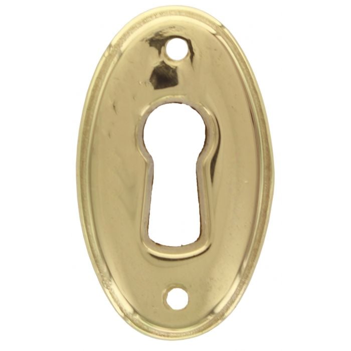 MÖBELGRIFF '30625' 22x37 mm - Messing poliert (glänzendes Gold)