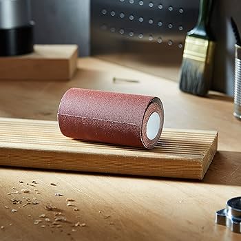 MINI ROTOLO CARTA ABRASIVA CARDINALE grana 180 - rotolo mm 115x5mt