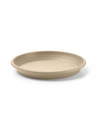 SOTTOVASO 'CILINDRO' Ø 30 cm (vaso Ø 40) - Colore avana