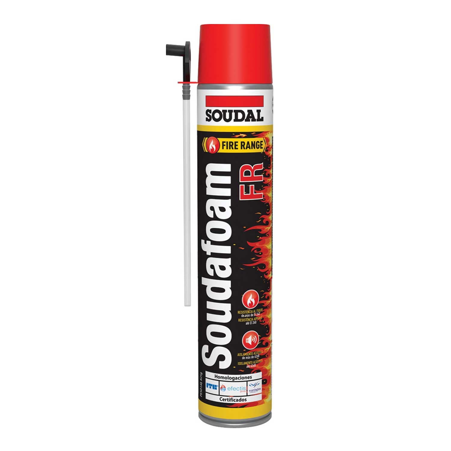 SCHIUMA POLIURETANICA ANTIFUOCO SOUDAL 750 ml - Manuale