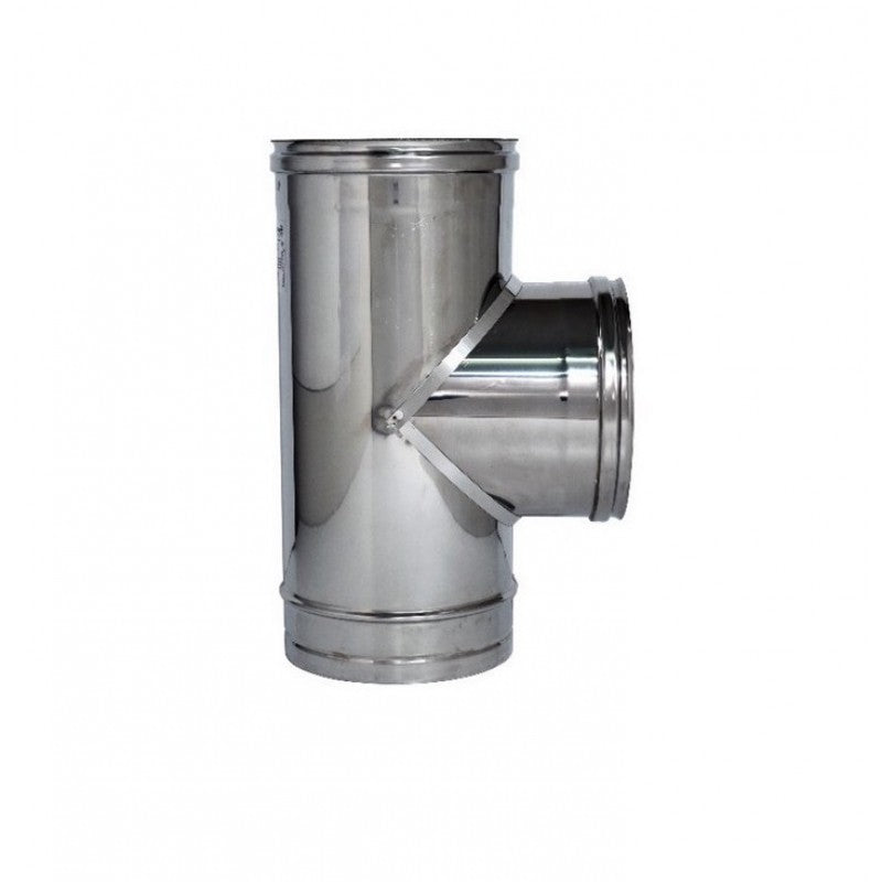 RACCORDO A T 90° PER CANNE FUMARIE Ø 130 mm