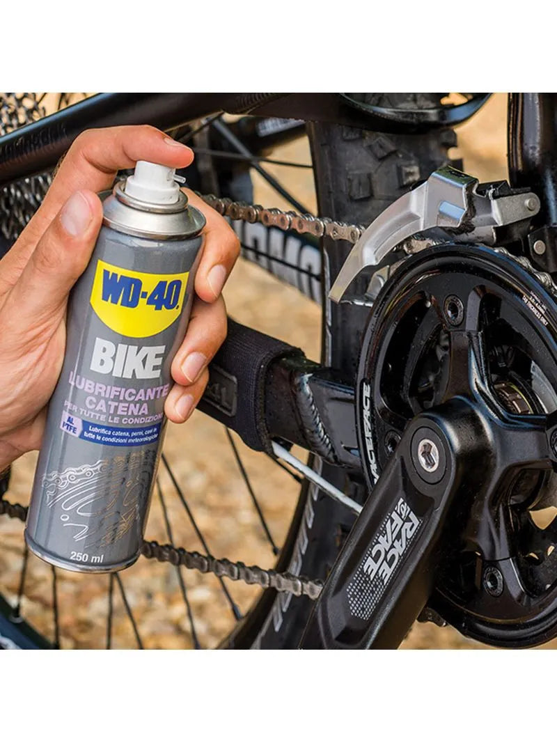 LUBRIFICANTE CATENA PER BICI 'WD-40' 250 ml - per tutte le condizioni
