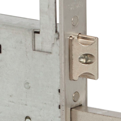 ZWEIRIEGELSCHLOSS FÜR ALUMINIUMTÜREN MIT EINFASSUNG ART. 57313 CISA E70 - Gehäuse 166x82 mm
