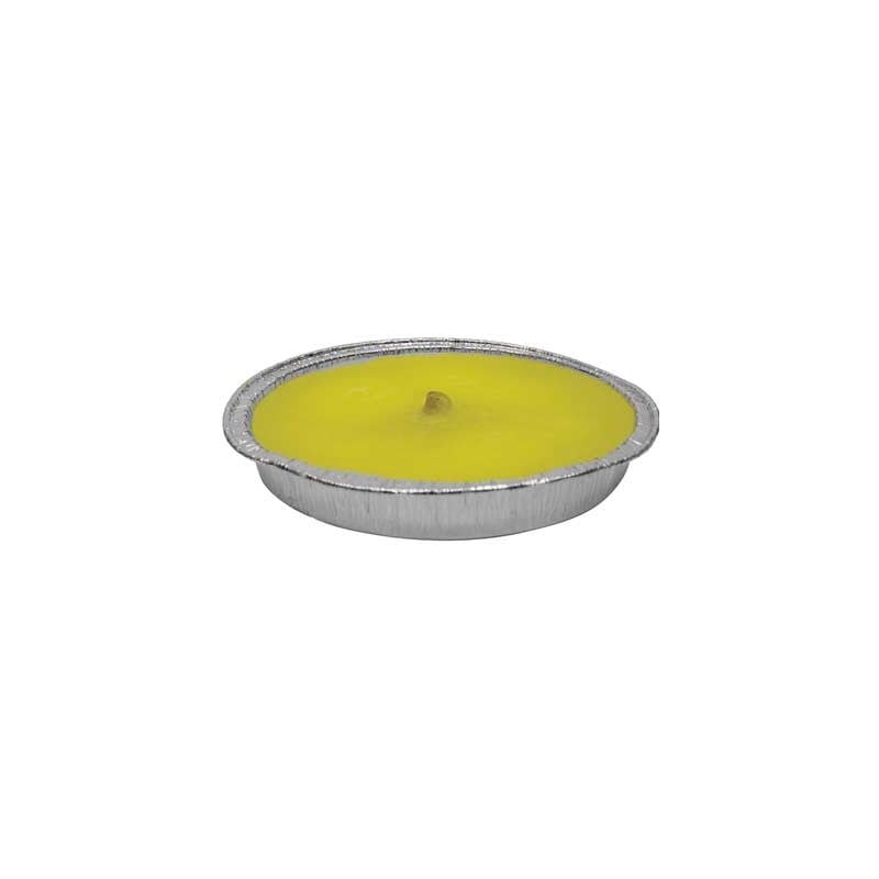 TORCHE CITRONNELLE EN ALUMINIUM Ø 17x2,5h cm