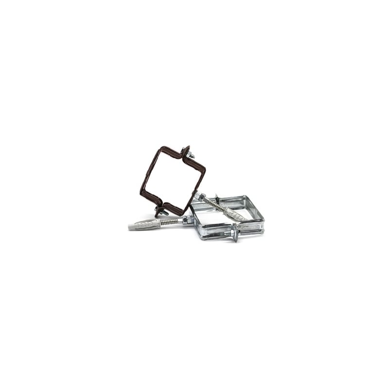 COLLARE PER PLUVIALE QUADRO PREVERNICIATO 100x100 mm