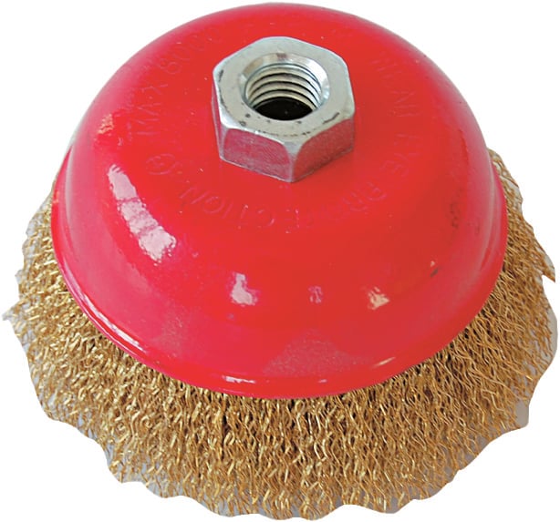 SPAZZOLA A TAZZA IDEAL STAR Ø 100 mm