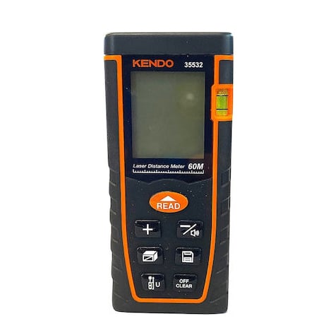 DISTANZIOMETRO LASER KENDO Portata da 5 cm fino a 60 mt