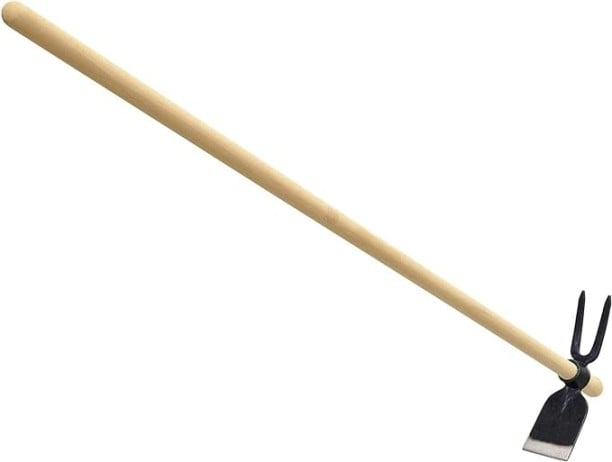 ZWEI ZINKEN HACKE IDEAL STERN SPITZ SCHMAL 500 gr - Stiel-Code 4312204