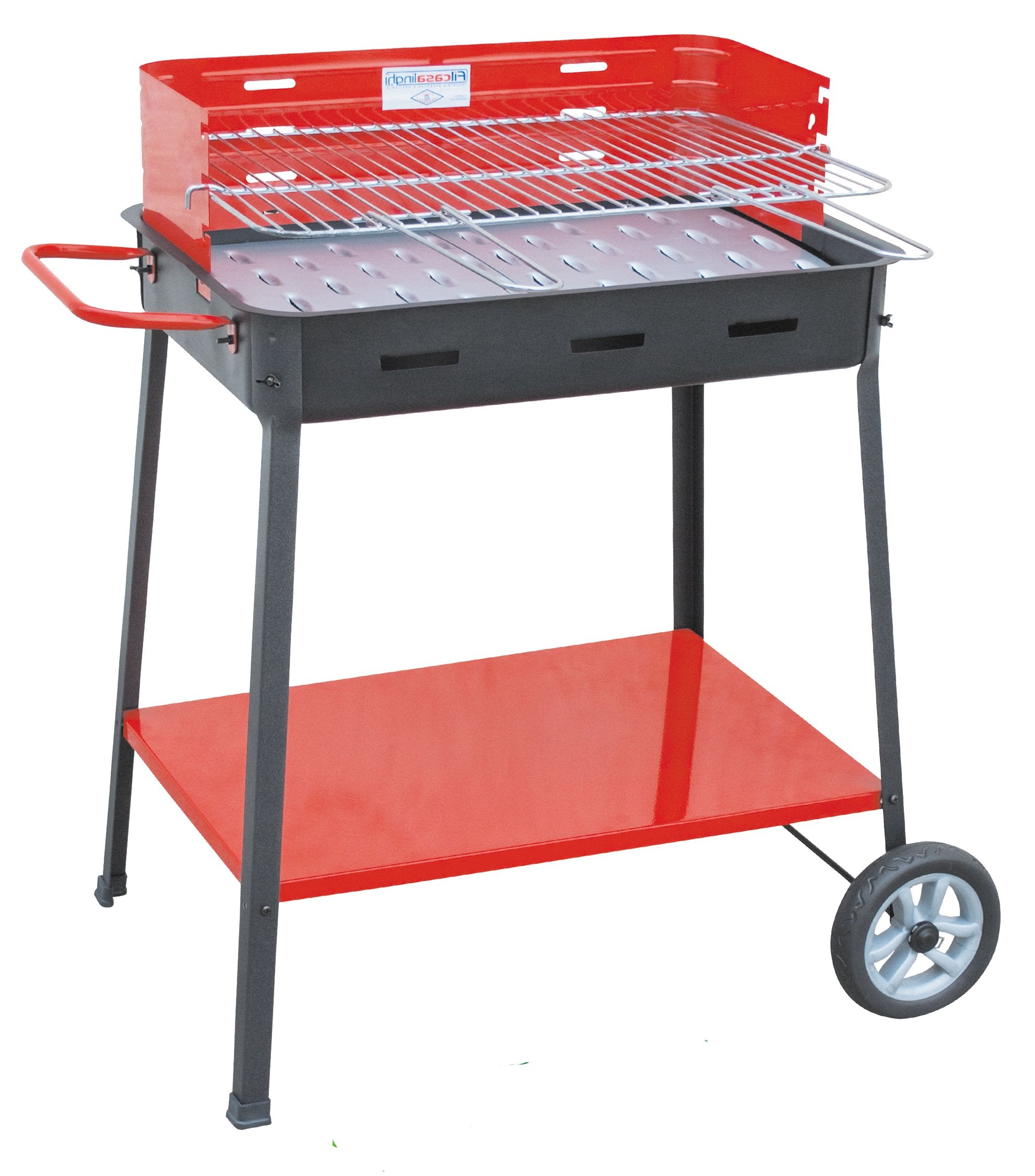 BARBECUE A CARBONELLA 'SUPERMAX' 60x40x85h cm