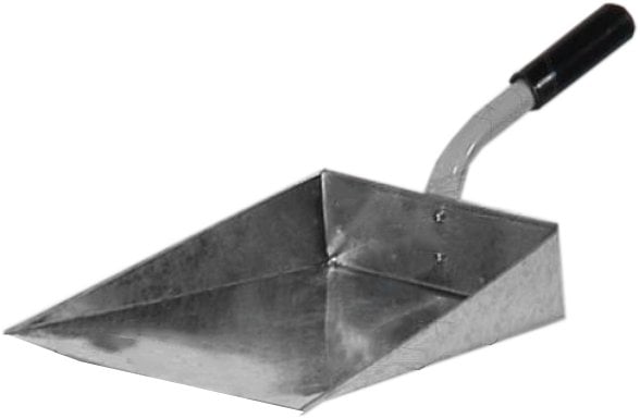 PELLE RAMASSE-POUSSIÈRE EN ACIER GALVANISÉ 21 cm