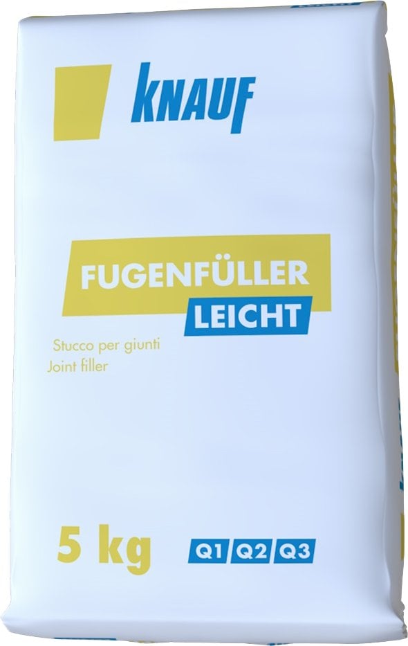 STUCCO IN POLVERE PER CARTONGESSO 'FUGENFUELLER LEICHT' 10 kg