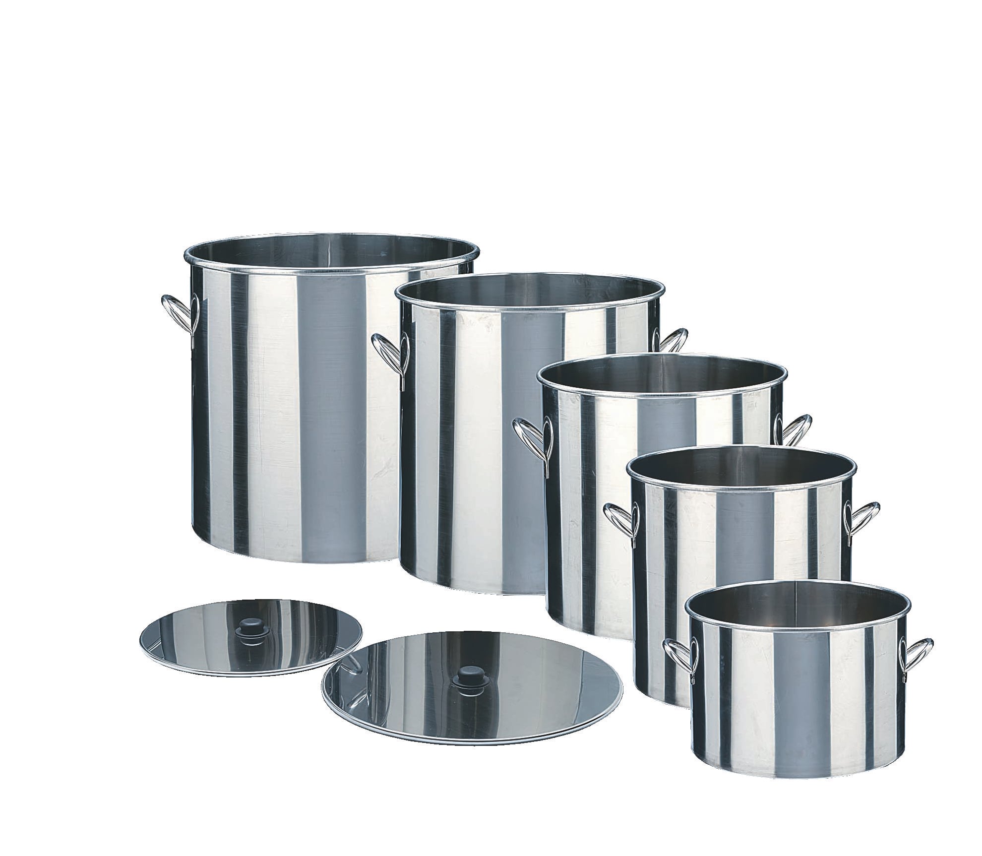 BOLLITORE CON COPERCHIO Ø 450x345h mm - cap.lt 55