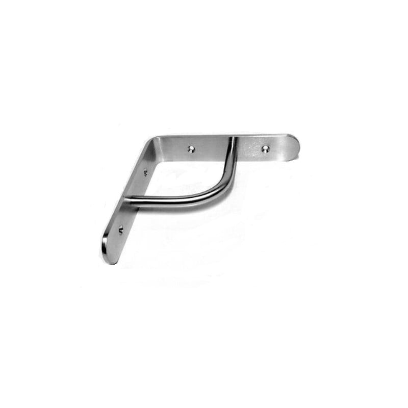 REGGIMENSOLA A SQUADRA  25 cm - Ottone nichelato