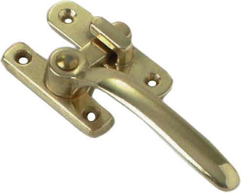 MANIGLIA DA BLOCCO  Dx - Ottone lucido