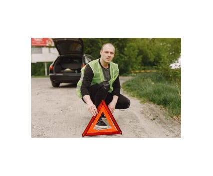 Zulässiges Warndreieck