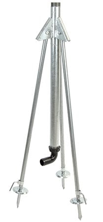 TREPPIEDE PER IRRIGATORE C/TUBO CENTRALE MAXI 1"1/2 M
