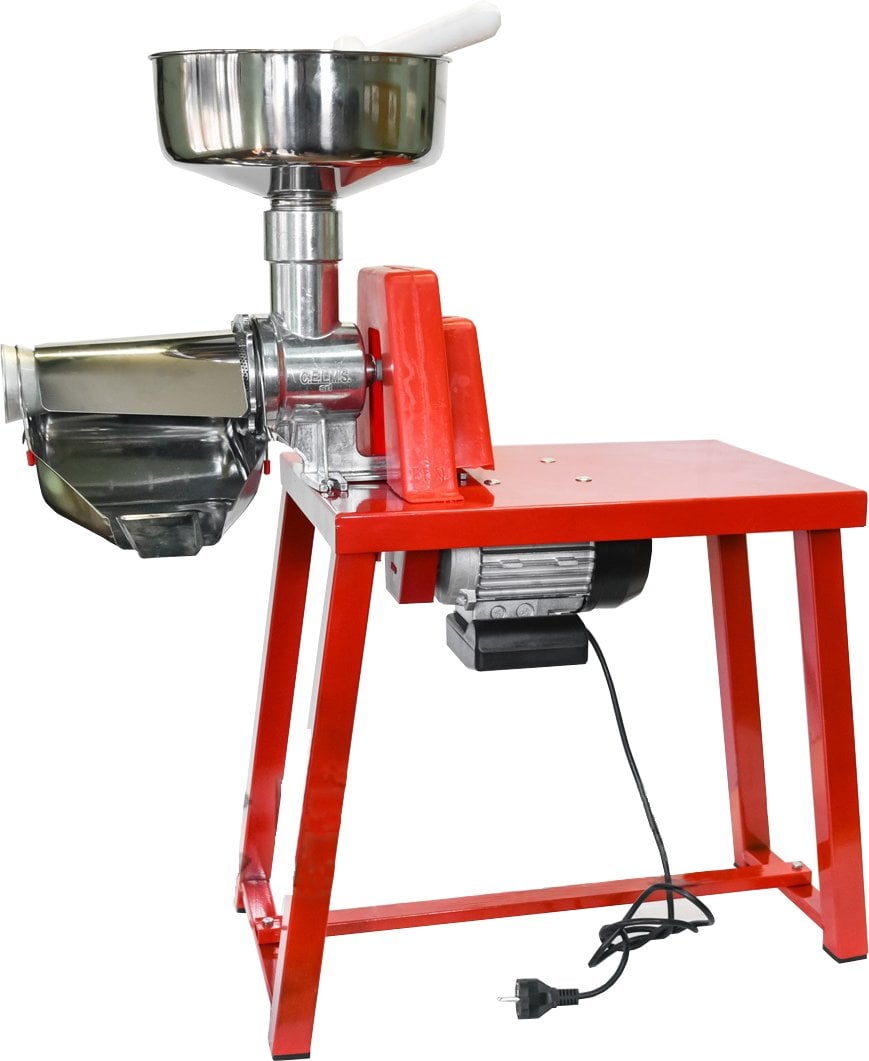 PRESSE-TOMATES AVEC ÉTABLI EN INOX 330 W