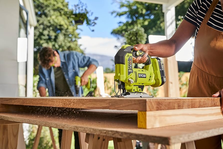 SCIE SAUTEUSE SANS FIL 'R18JS-0' RYOBI 18V