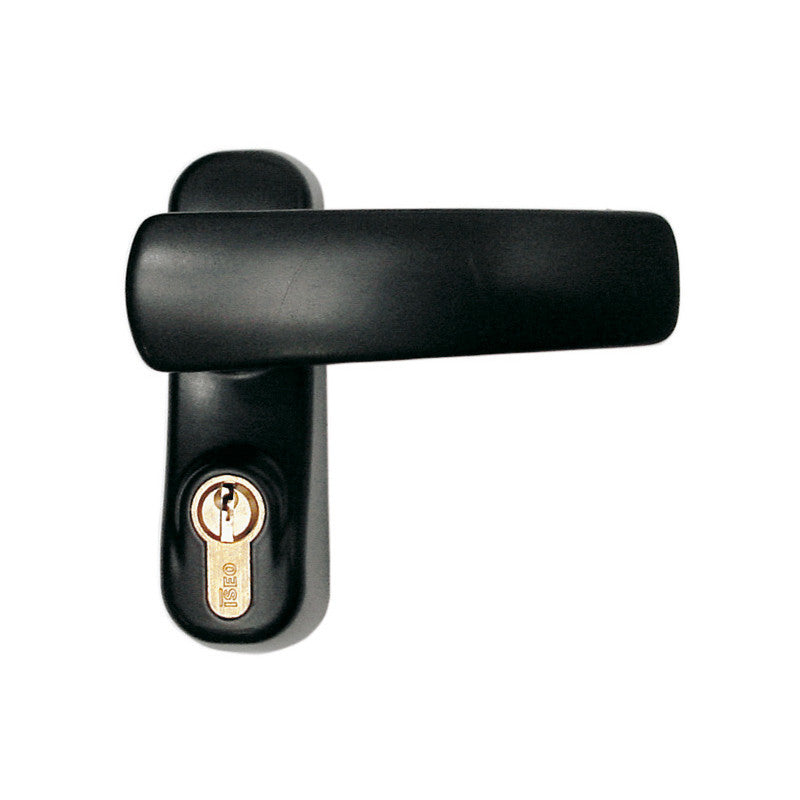 COMMANDE EXTÉRIEURE POUR BARRE ANTI-PANNIQUE ART. 940 ISEO Couleur Noir