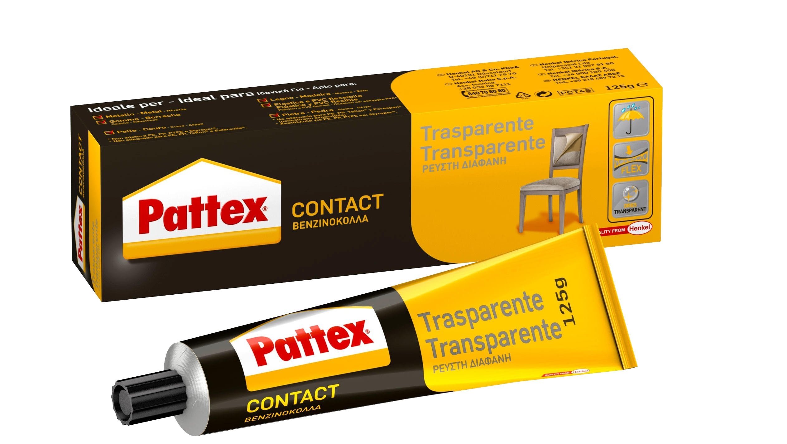 COLLA 'CONTACT TRASPARENTE' 50 gr