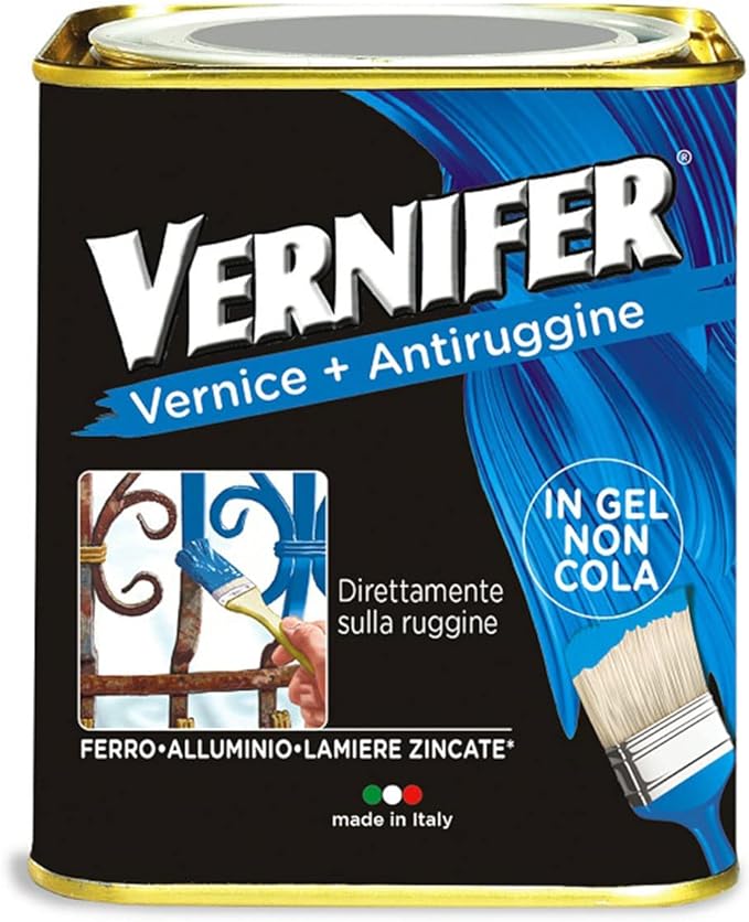 SMALTO ANTIRUGGINE BRILLANTE 'VERNIFER' 750 ml - Giallo