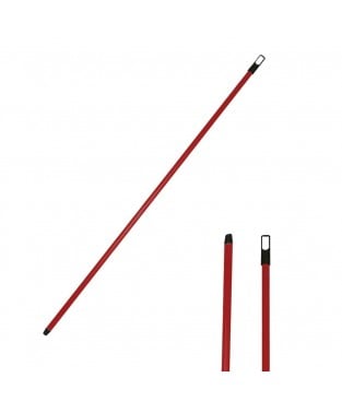 Besenstiel aus kunststoffbeschichtetem Eisen 130 cm