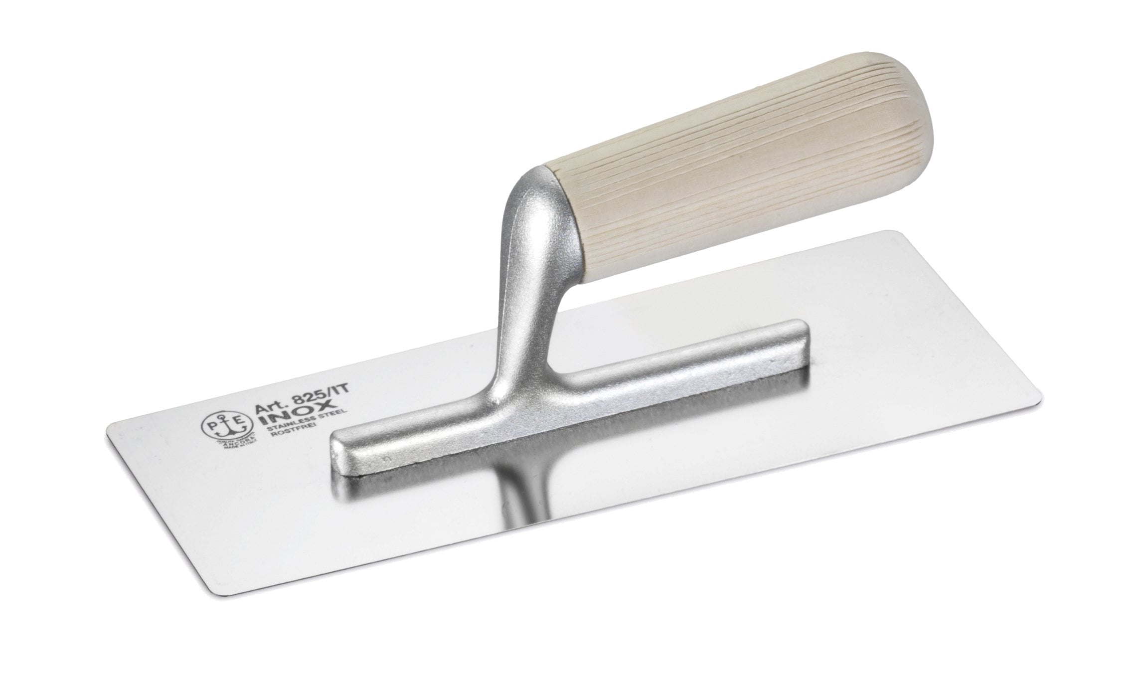 FRATTONE LISCIO INOX M.LEGNO '825/I' PAVAN 24x10 cm - Spessore 0,5 mm