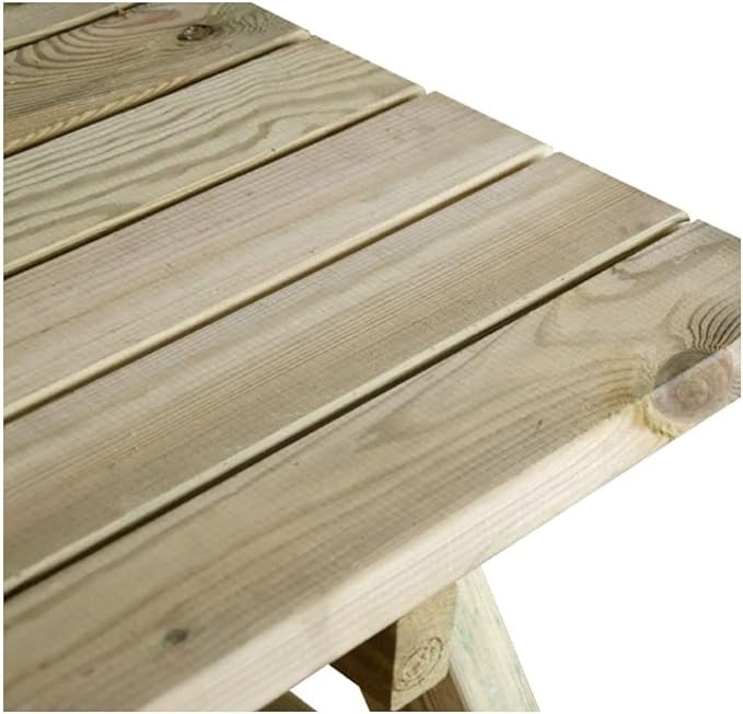 TABLE DE PIQUE-NIQUE EN BOIS 180x120x70h cm