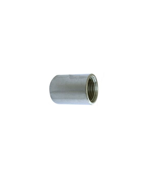 MANICOTTO FEMMINA/FEMMINA ACCIAIO 1/4"