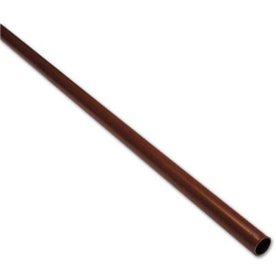 TUBO PER ARMADIO TONDO Ø 18 mm - Marrone